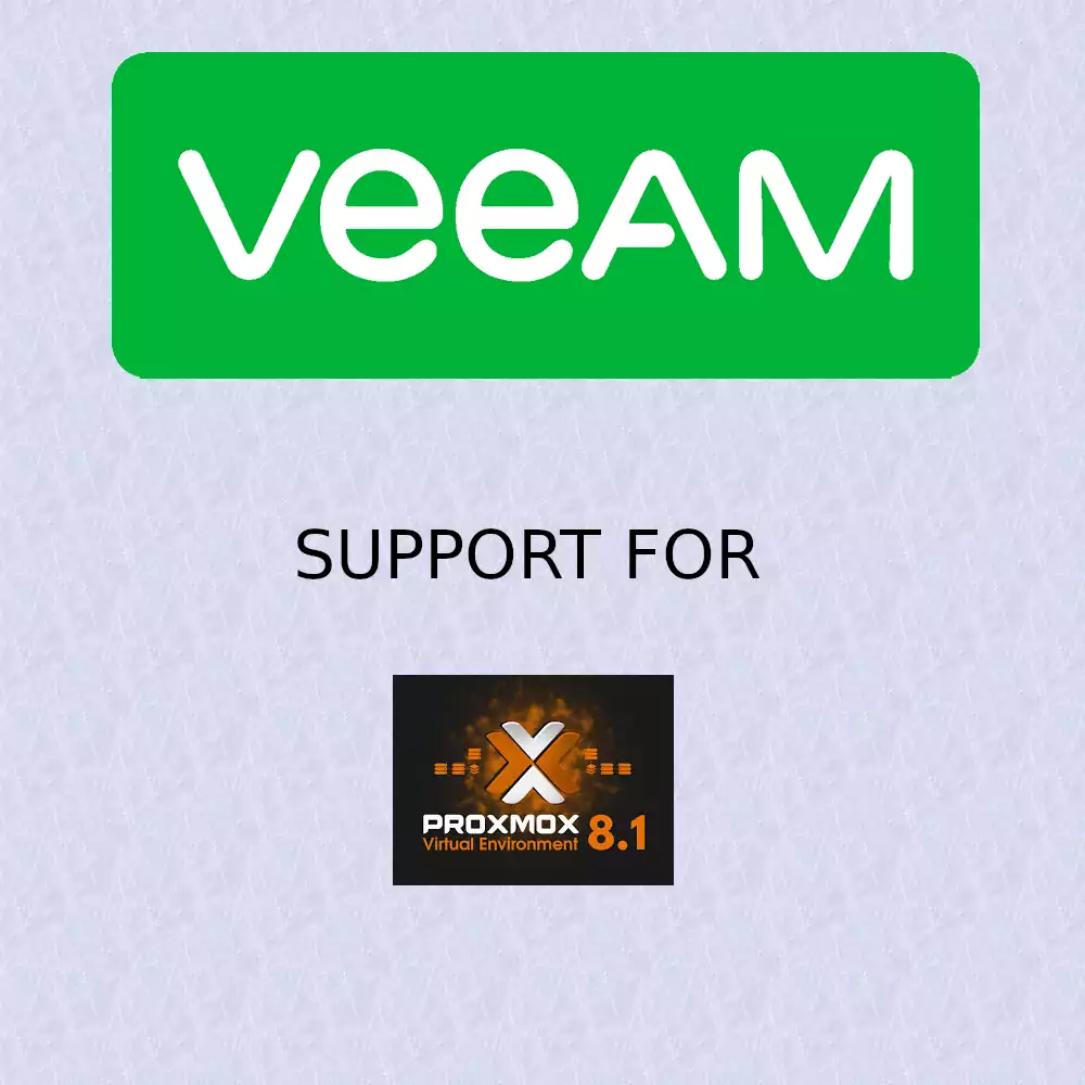 Veeam for Proxmox VE